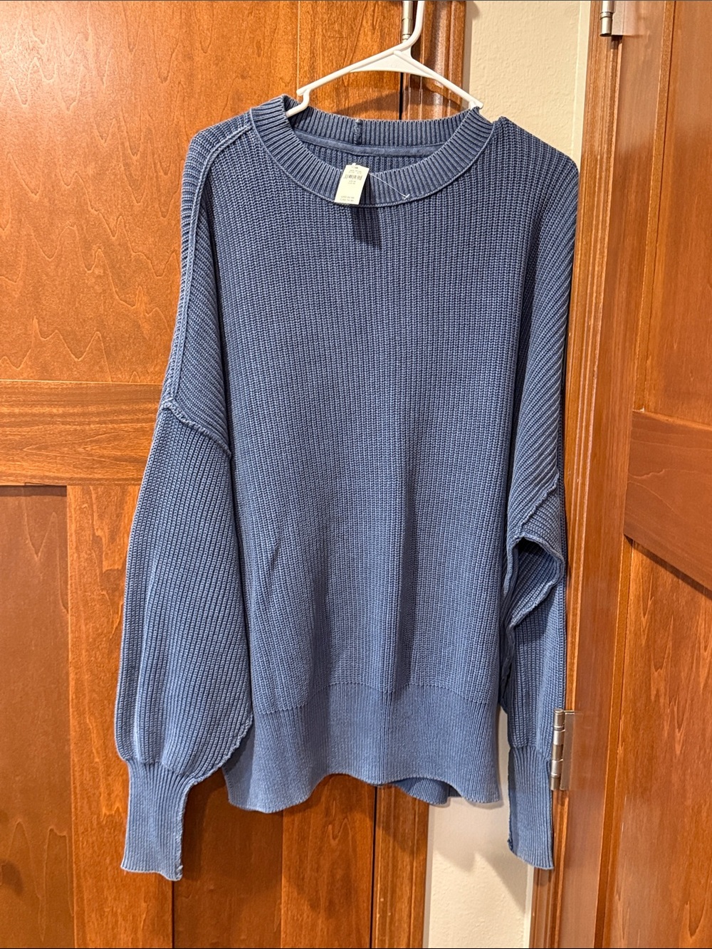 Aerie Medium Blue Knit Sweater